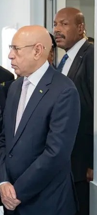 ضابط الصف ولد الزامل خلف الرئيس محمد ولد الغزواني