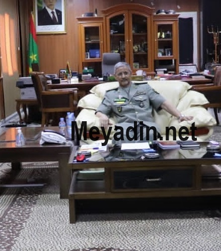 الفريق محمد الشيخ ولد محمد الأمين/ ألمين الملقب "البرور" المدير العام للأمن الوطني  