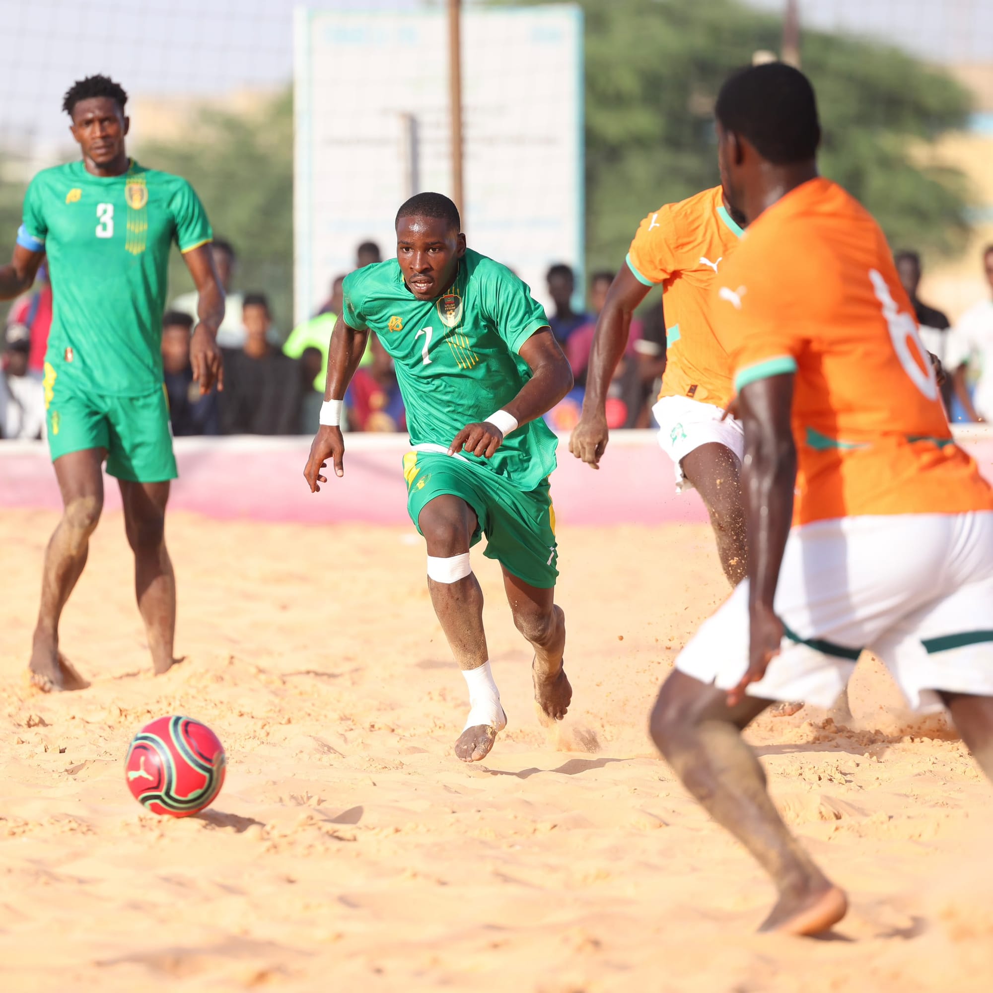 تأهل فريق موريتاني إلى نهائيات كأس إفريقيا للأمم للكرة الشاطئية