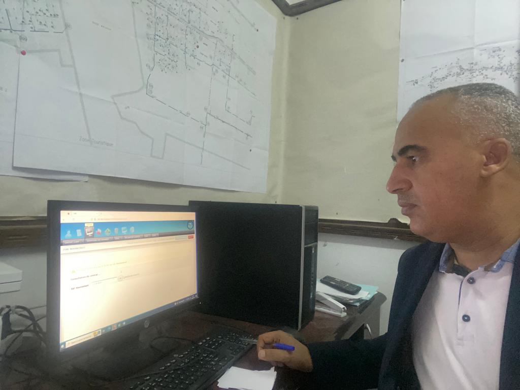 ناصر ولد أحمد خليفه رئيس القطاع التجاري لشركة SNDE في نواذيبو