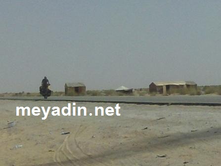 الرحالة الأجنبي قبيل وصوله إلى نقطة تفتيش الدرك