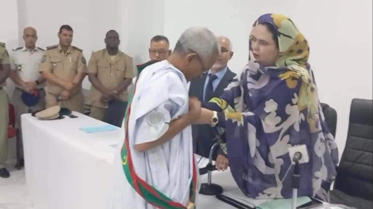 تنصيب رئيس المجلس الجهوي في ولاية آدرار