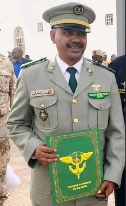 العقيد المخطار ولد لفرك مدير إدارة الخرائط