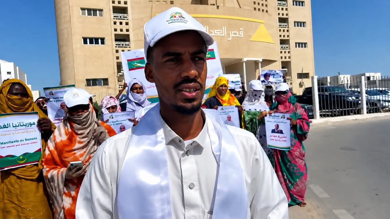 أنصار ولد عبد العزيز يتظاهرون في نواذيبو للمطالبة بالإفراج عنه