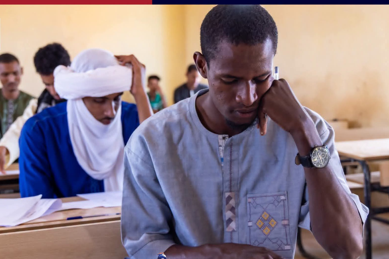 انطلاق امتحانات شهادة الباكالوريا في مخيم أمبره