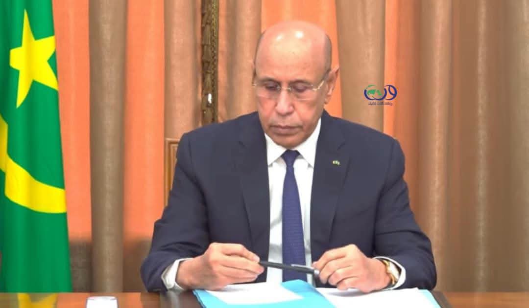غزواني يجتمع بالولاة بحضور رموز نظامه المتصارعين على واجهة نظامه (صور)