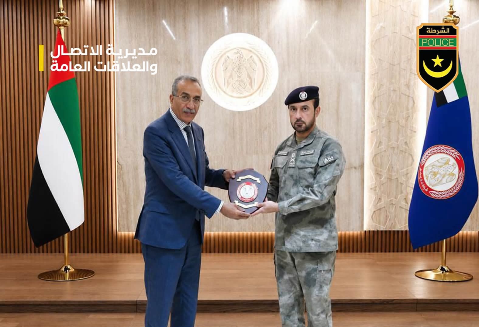المدير العام للأمن الوطني يزور دولة الإمارات العربية المتحدة (صور)
