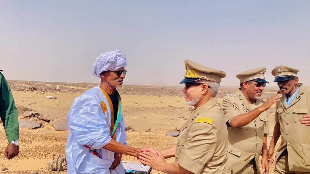 والي آدرار يصل أوجفت للإطلاع على تحضيرات زيارة غزواني
