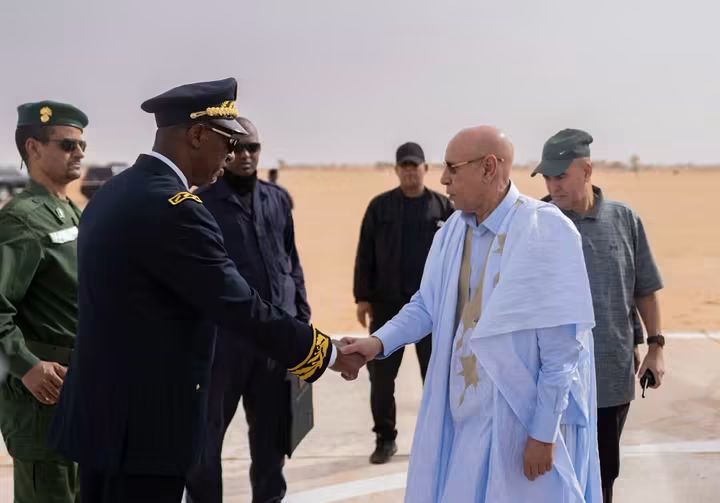 غزواني ينهي زيارته لولاية إنشيري