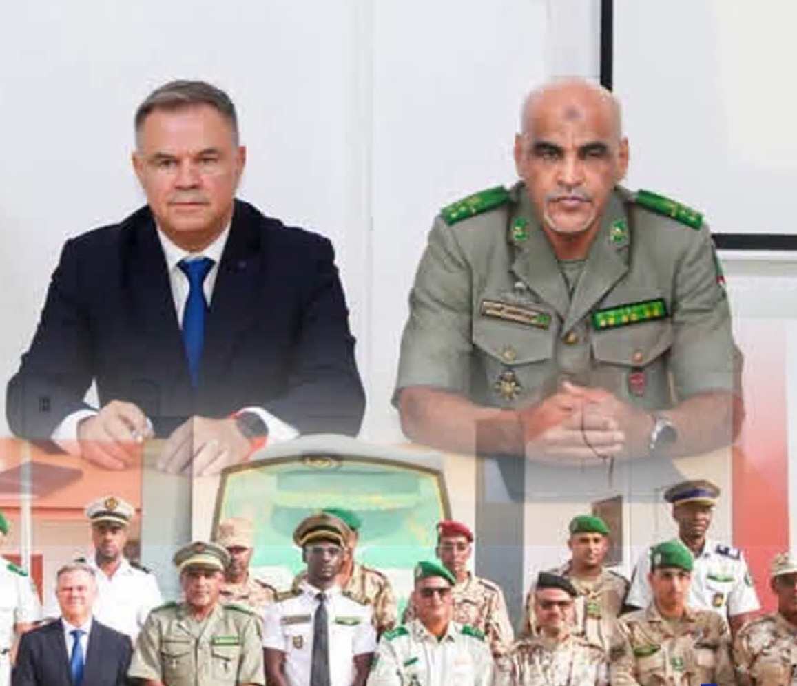 جنرال من الناتو يشرف على تكوين لضباط موريتانيين