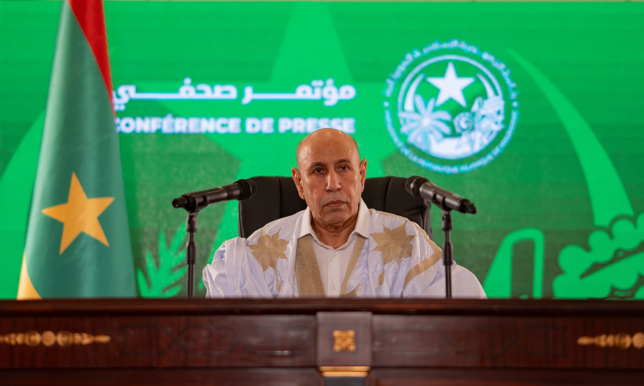 غزواني يكشف أن: الفساد من أكبر الآفات التي تواجه موريتانيا