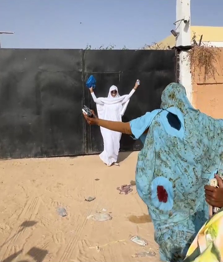مغادرة قامو عاشور سجن النساء (صور)