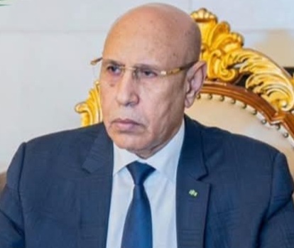 غزواني يجتمع ببعض المسؤولين حول أزمة الكهرباء في نواكشوط